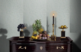 Обои 54150-1 фото в интерьере гостиной превью