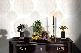 Обои 54152-2 фото в интерьере гостиной превью