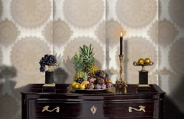 Обои 54152-5 фото в интерьере гостиной превью