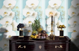 Обои 54169-7 фото в интерьере гостиной превью