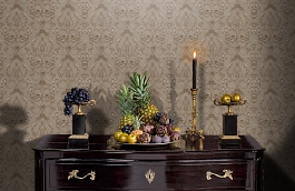 Обои 54221-6 фото в интерьере гостиной превью