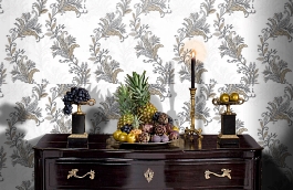 Обои 54228-3 фото в интерьере гостиной превью