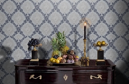 Обои 54231-5 фото в интерьере гостиной превью