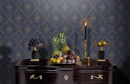 Обои 54231-6 фото в интерьере гостиной превью