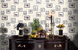 Обои 54257-2 фото в интерьере гостиной превью