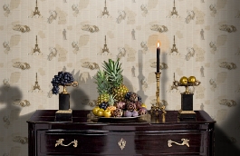 Обои 54259-3 фото в интерьере гостиной превью