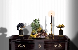 Обои 54260-1 фото в интерьере гостиной превью