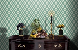 Обои 54261-4 фото в интерьере гостиной превью