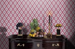 Обои 54261-5 фото в интерьере гостиной превью