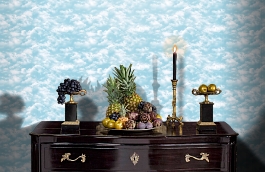 Обои 54275-1 фото в интерьере гостиной превью