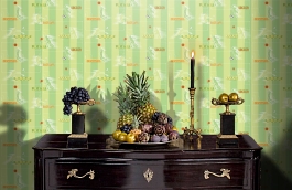 Обои 54277-1 фото в интерьере гостиной превью