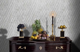 Обои 54282-4 фото в интерьере гостиной превью