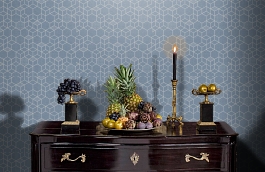 Обои 54302-4 фото в интерьере гостиной превью