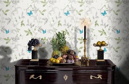 Обои 54316-2 фото в интерьере гостиной превью