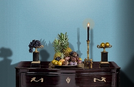 Обои 54324-7 фото в интерьере гостиной превью