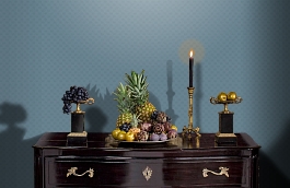 Обои 54326-6 фото в интерьере гостиной превью