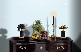 Обои 54338-2 фото в интерьере гостиной превью