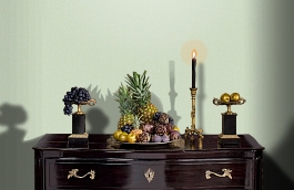 Обои 54341-7 фото в интерьере гостиной превью