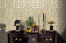 Обои 6802-4 фото в интерьере гостиной превью