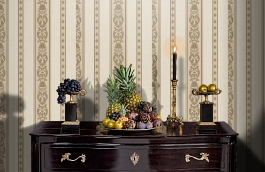 Обои 6803-3 фото в интерьере гостиной превью