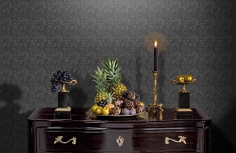 Обои 7004-2 фото в интерьере гостиной превью