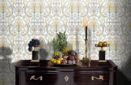 Обои 9901-3 фото в интерьере гостиной превью