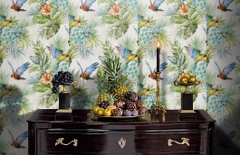 Обои 9905-3 фото в интерьере гостиной превью