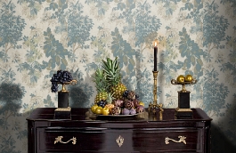 Обои 9907-3 фото в интерьере гостиной превью