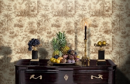 Обои 9909-5 фото в интерьере гостиной превью