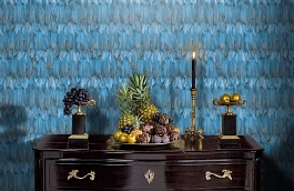 Обои 9913-3 фото в интерьере гостиной превью