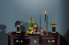 Обои R65424-8 фото в интерьере гостиной превью