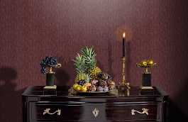 Обои RDT2203-9 фото в интерьере гостиной превью