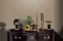 Обои RDT2205-5 фото в интерьере гостиной превью