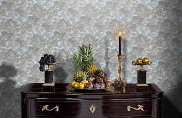 Обои RDT2206-5 фото в интерьере гостиной превью