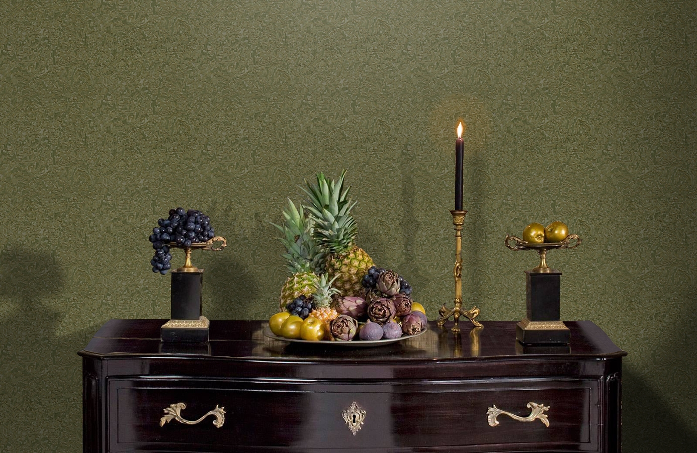 Обои RDT2209-7 фото в интерьере гостиной Обои RDT2209-7 фото в интерьере гостиной