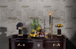 Обои RFE1612-1 фото в интерьере гостиной превью