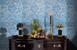 Обои 10 DSD-F фото в интерьере гостиной превью