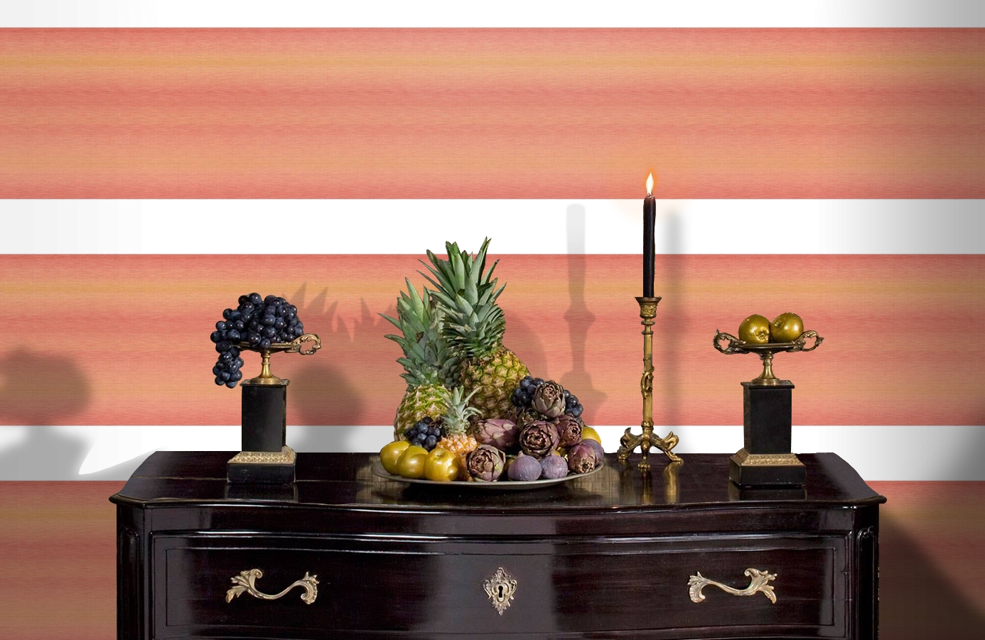 Обои 30083-3 фото в интерьере гостиной