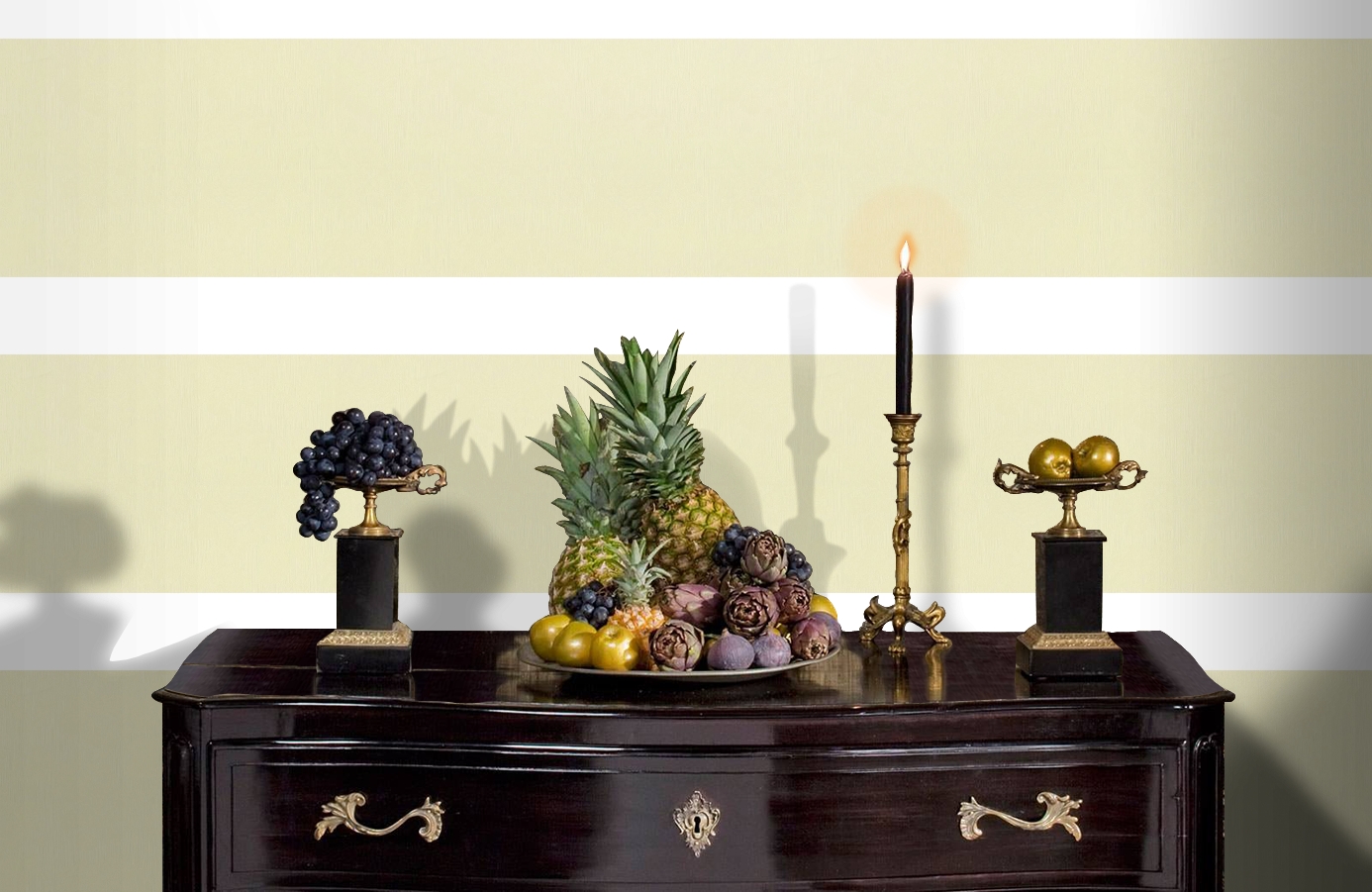 Обои 30084-4 фото в интерьере гостиной