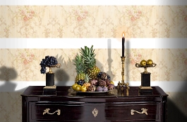 Обои 30757-2 фото в интерьере гостиной превью