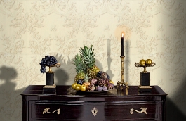 Обои 37163-3 фото в интерьере гостиной превью