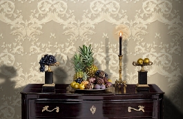 Обои 37163-4 фото в интерьере гостиной превью