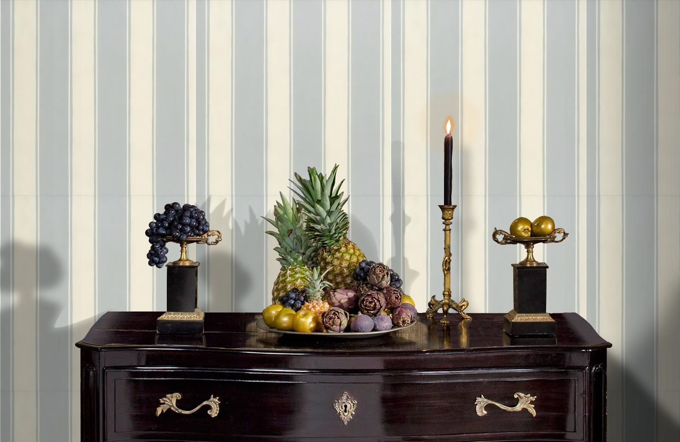 Обои 37166-4 фото в интерьере гостиной