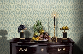 Обои 37434-5 фото в интерьере гостиной превью