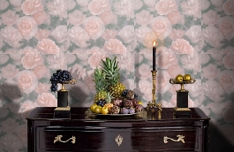 Обои 37557-1 фото в интерьере гостиной превью