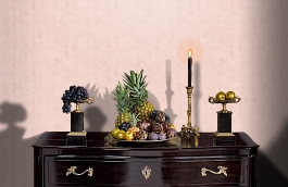 Обои 37558-2 фото в интерьере гостиной превью