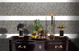 Обои 95472-2 фото в интерьере гостиной превью