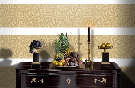 Обои 95476-1 фото в интерьере гостиной превью