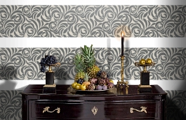 Обои 95476-2 фото в интерьере гостиной превью