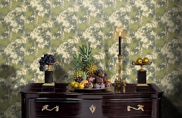 Обои 96099-1 фото в интерьере гостиной превью